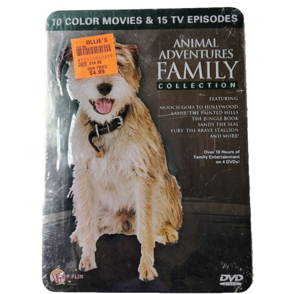 Animal Adventures Family Collection 4 DVD Set NEW Dog Horse 2022